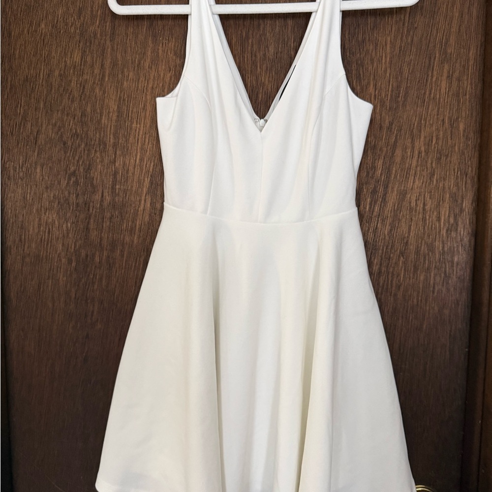 Lulu's Classic Mini Skater Dress